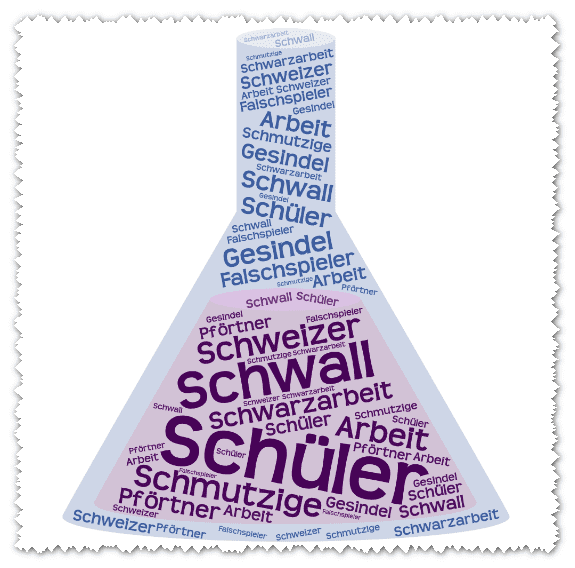 Ложные друзья переводчика в немецком. Часть 21. Schüler Schwall Schwarzarbeit Schweizer